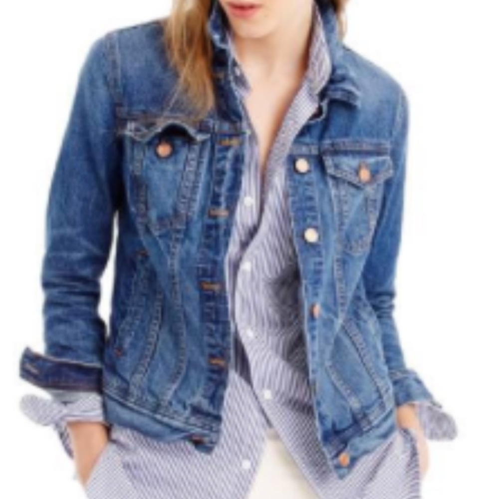J Crew Classic Denim Jacket